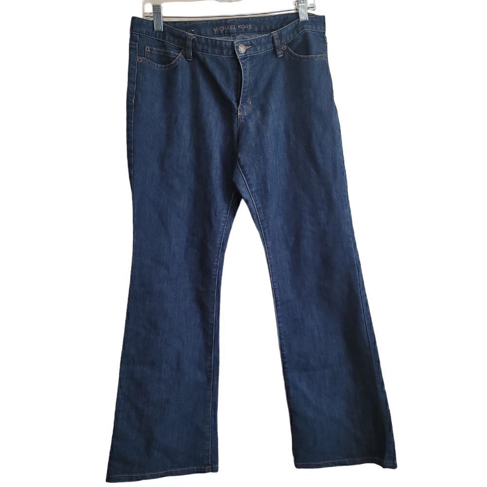 Michael Kors Women's Blue Denim Bootcut Jeans Sz 10P